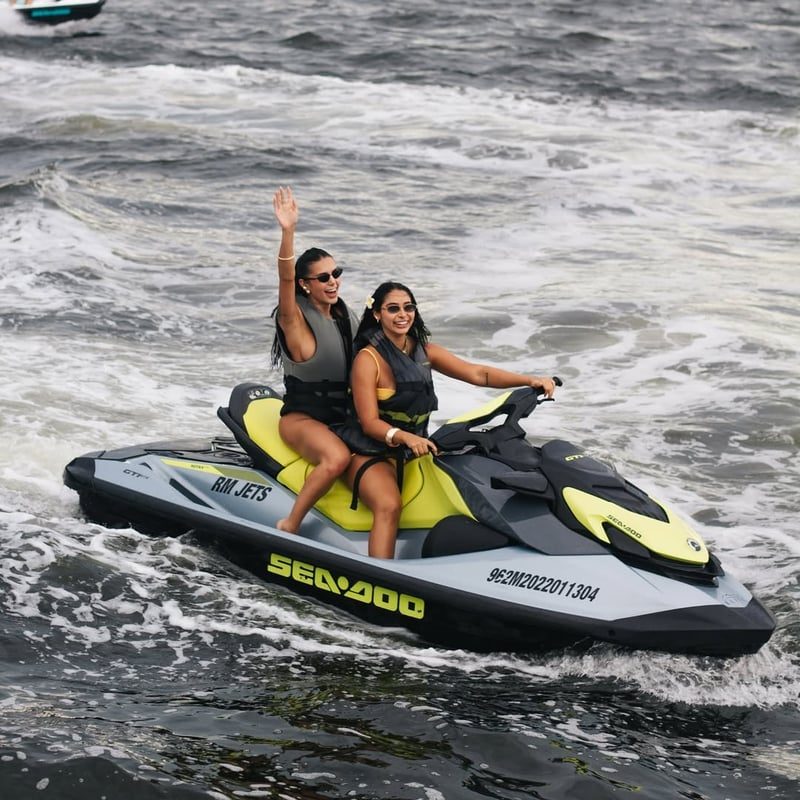 Jet Ski no mar